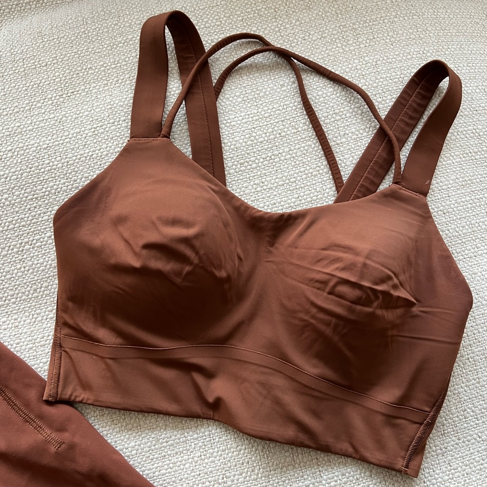 Brown Lululemon Bra